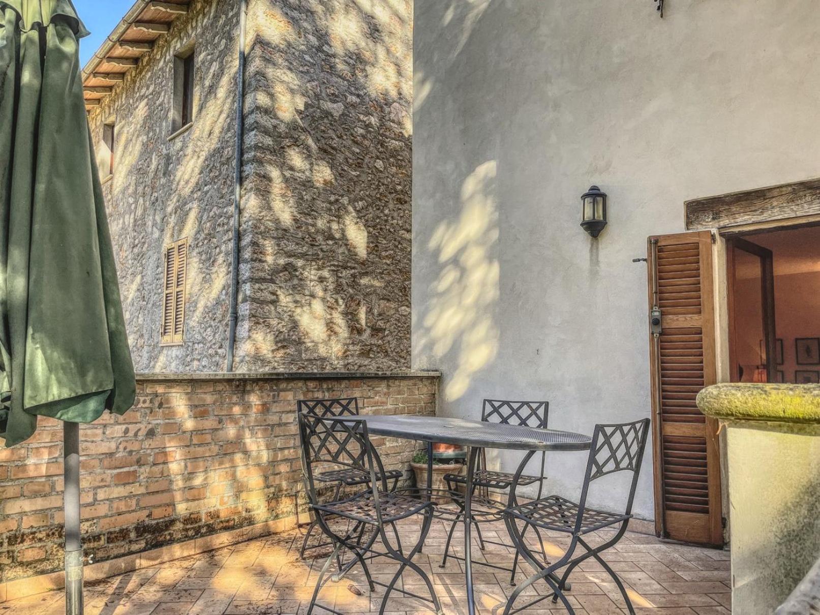 Garden House Villa Cerreto di Spoleto Buitenkant foto